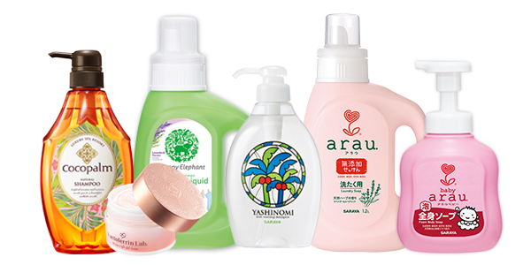 Our natural consumer products at SARAYA.